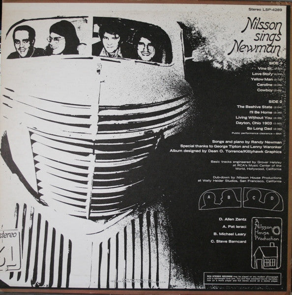 Master Release: Nilsson Sings Newman by Harry Nilsson