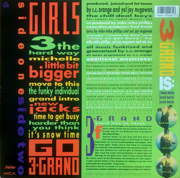 Release: 3 The Hard Way-Vinyl-US-1991-MCA-10203-3829870