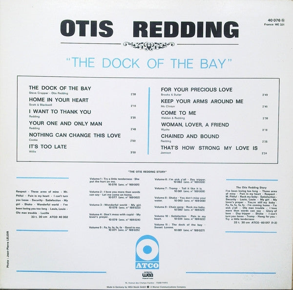 Release: The Dock Of The Bay-Vinyl-Europe-None-ATC 40076-4563457