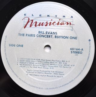 Release: The Paris Concert (Edition One)-Vinyl-US-1983-60164-4506426
