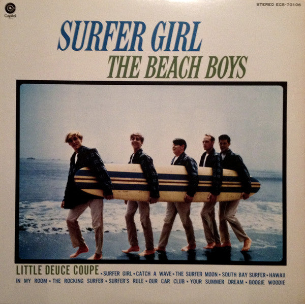 Release: Surfer Girl-Vinyl-Japan-1977-ECS-70106-4170479