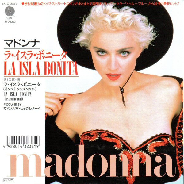 Release: La Isla Bonita-Vinyl-Japan-1987-P-2237-9580040