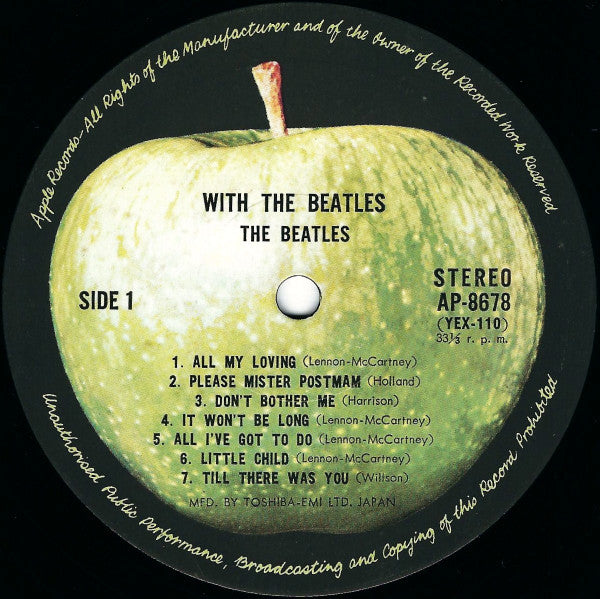 With The Beatles = ステレオ! これがビートルズ Vol.2