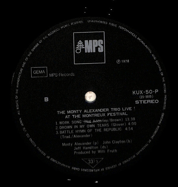 Montreux Alexander - Live! At The Montreux Festival