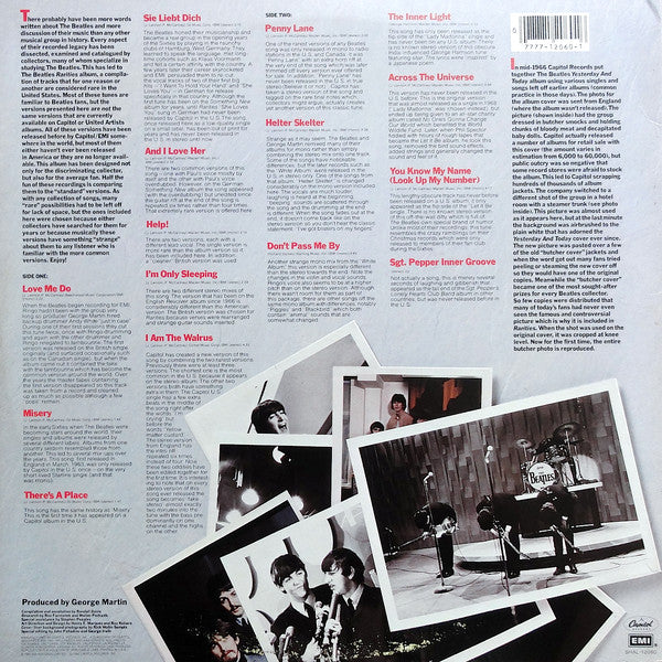 Release: Rarities-Vinyl-US-1980-SHAL-12060-7970553