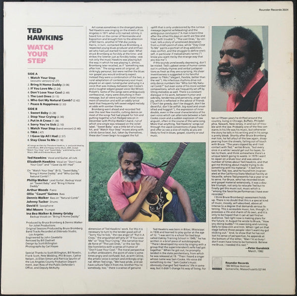 Release: Watch Your Step-Vinyl-US-1982-2024-1638162