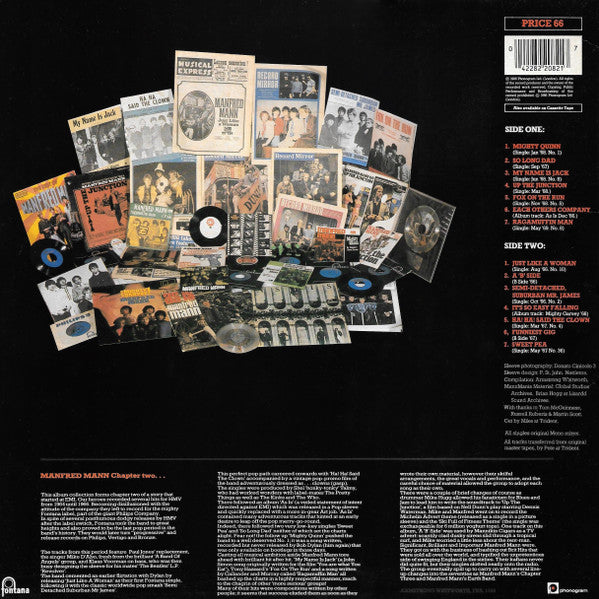Master Release: Hit Records 1966-1969 by Manfred Mann