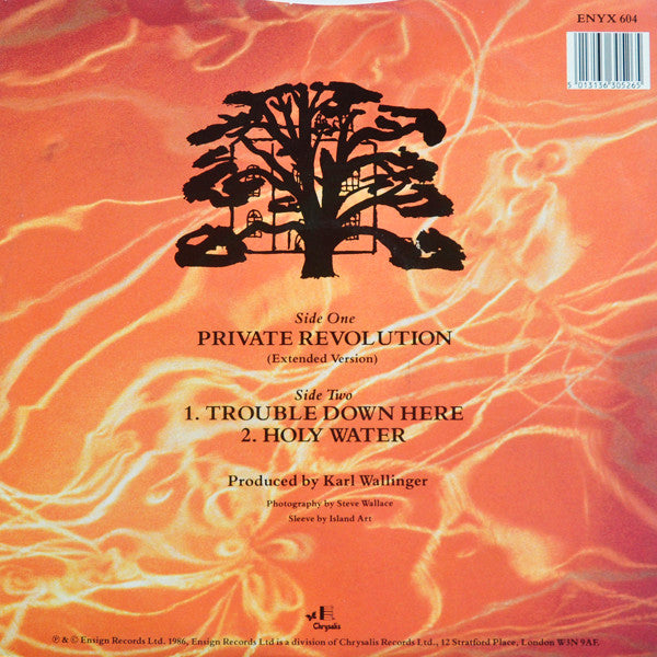 Release: Private Revolution-Vinyl-UK-1986-ENYX 604, ENYX 604-1561099