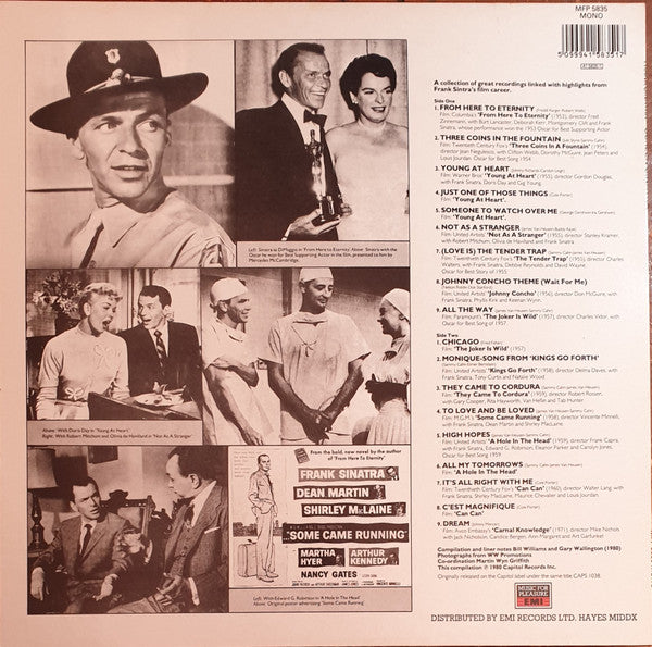 Master Release: Screen Sinatra by Frank Sinatra