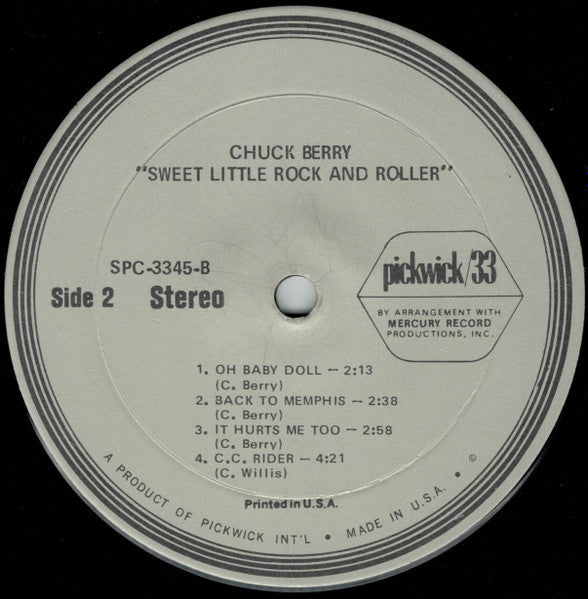 Sweet Little Rock And Roller