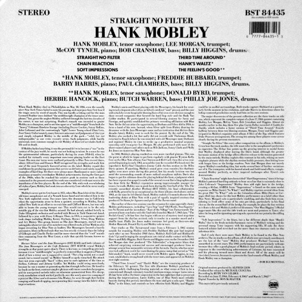 Release: Straight No Filter-Vinyl-US-1986-BST 84435, BST-84435-2854933