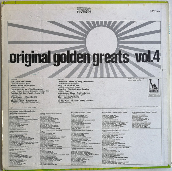 Master Release: Original Golden Greats Vol. 4 by Various