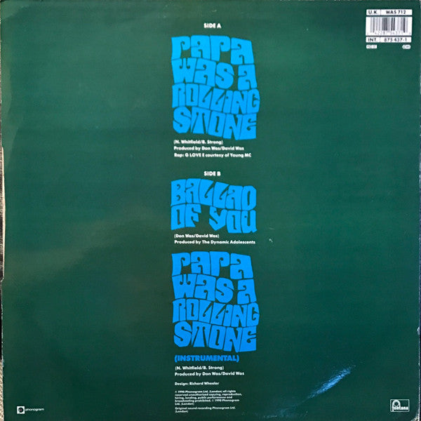 Papa Was A Rolling Stone