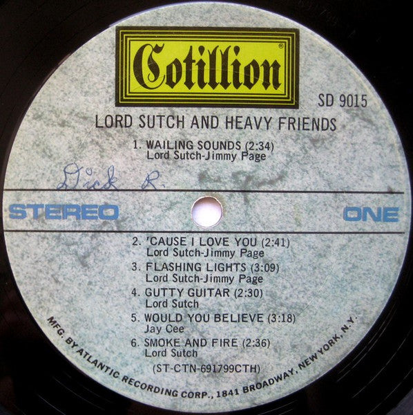 Lord Sutch And Heavy Friends