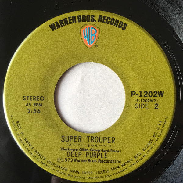 Woman From Tokyo / Super Trouper