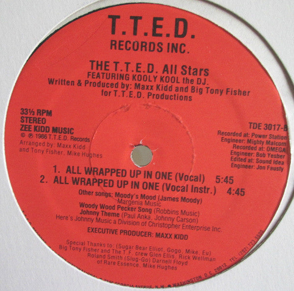 Master Release: All Wrapped Up In One by T.T.E.D. Allstars