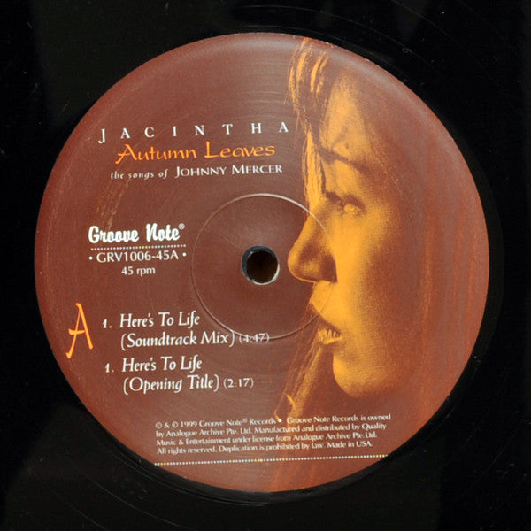 Autumn Leaves - The Songs Of Johnny Mercer