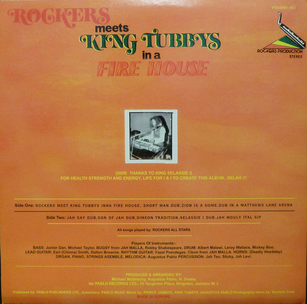 Rockers Meets King Tubbys In A Fire House