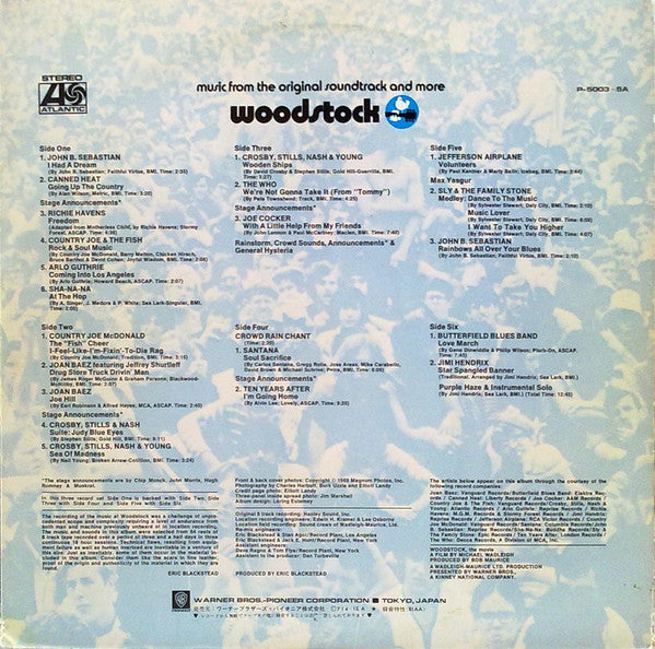 Woodstock - Music From The Original Soundtrack And More