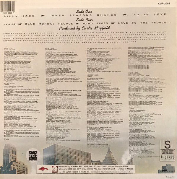 Release: There's No Place Like America Today-Vinyl-US-1989-CUR-2003-3954724