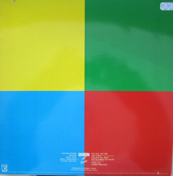 Release: Hot Space-Vinyl-US-1982-E1-60128-6357634