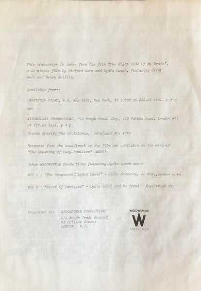 The Drowning Of Lucy Hamilton