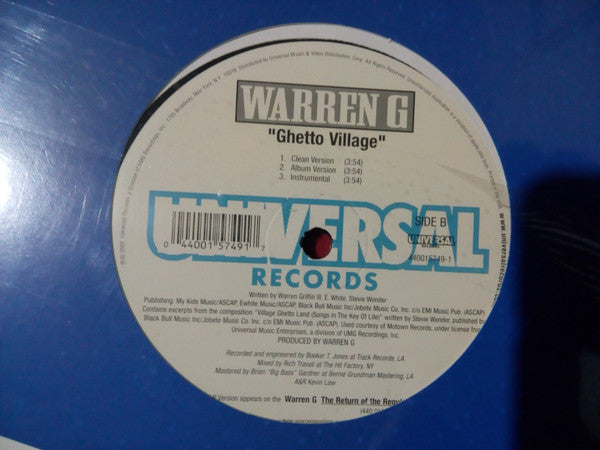 Release: Ghetto Village-Vinyl-US-2002-440015749-1-2150158