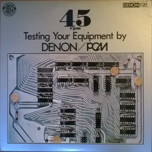 Testing Your Equipment By Denon PCM Recording / 45rpm