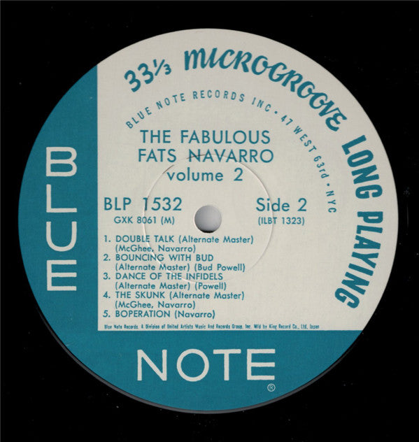 The Fabulous Fats Navarro Volume 2