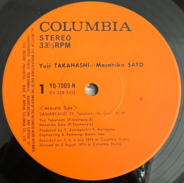 Y. Takahashi + M. Sato