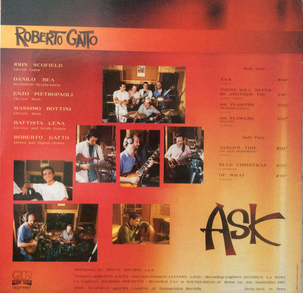 Release: Ask-Vinyl-Italy-1987-GLLP 91015-1945615