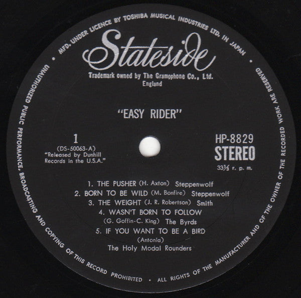 Easy Rider (Music From The Soundtrack)