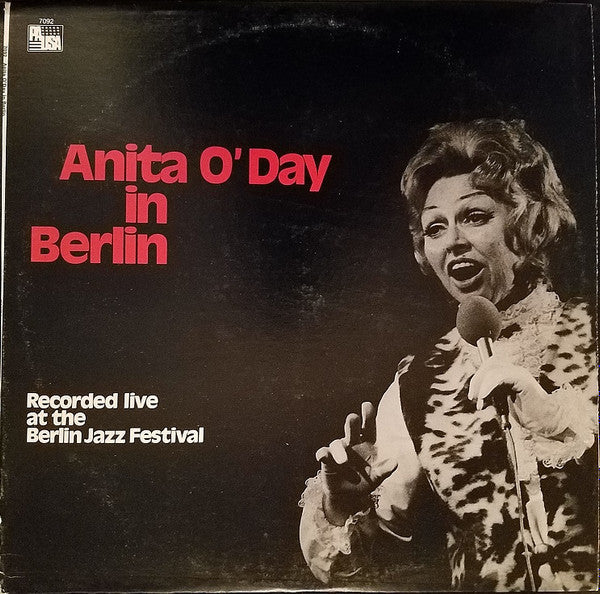 Release: Anita O'Day In Berlin, Recorded Live At The Berlin Jazz Festival-Vinyl-US-1981-7092, PR 7092-3161074