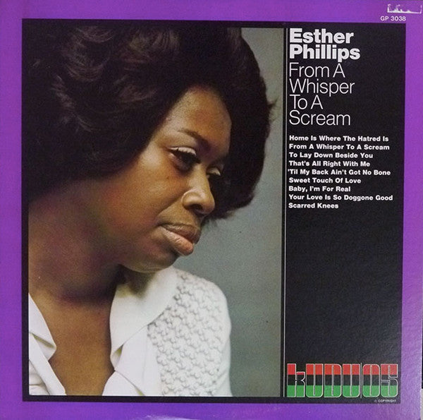 Master Release: From A Whisper To A Scream by Esther Phillips