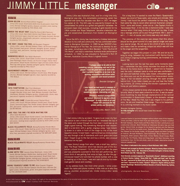 Release: Messenger-Vinyl, Vinyl-UK-2001-AR 1001-5684541