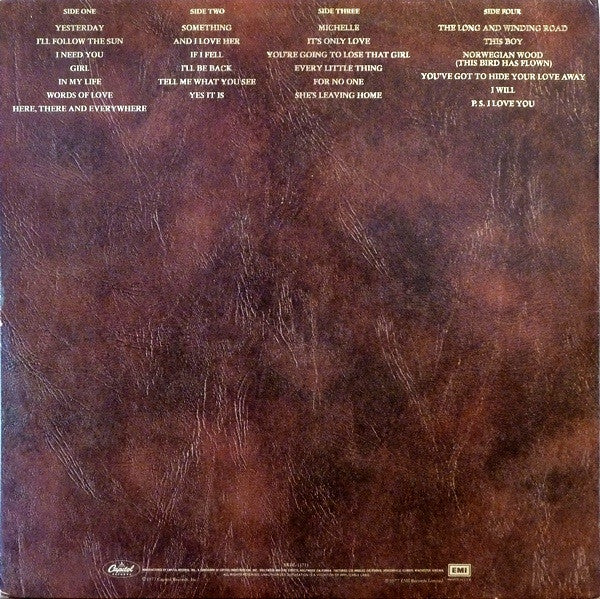 Release: Love Songs-Vinyl-US-1977-SKBL-11711-7964234