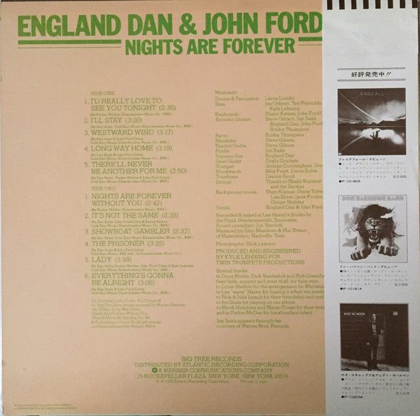 Master Release: Nights Are Forever by England Dan & John Ford Coley