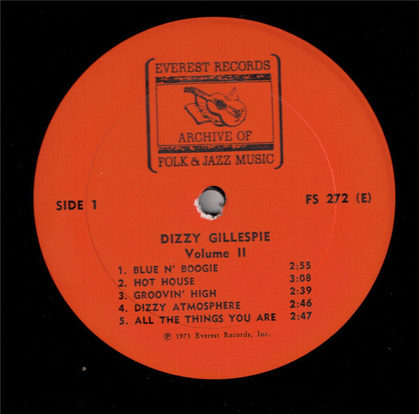 Dizzy Gillespie Volume II