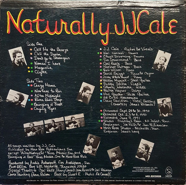 Release: Naturally-Vinyl-US-1980-MCA-37104-8137104