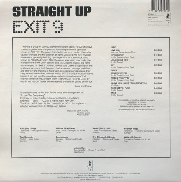 Master Release: Straight Up by Exit 9 (2)