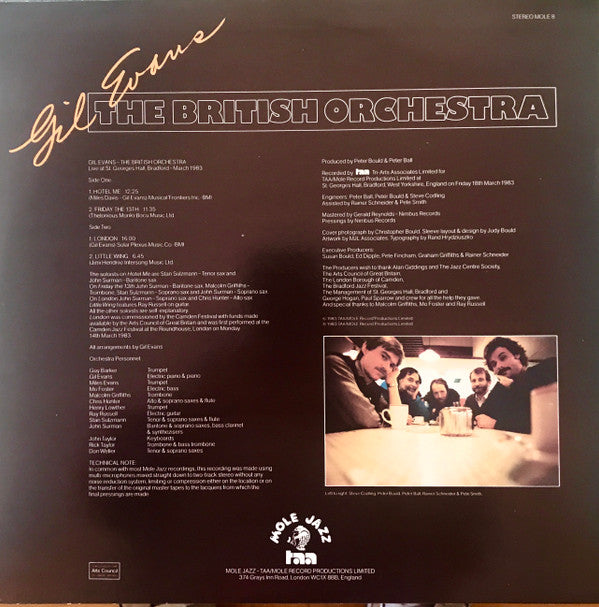Master Release: The British Orchestra by Gil Evans