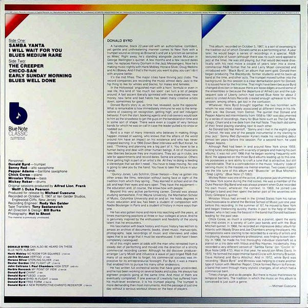 Master Release: The Creeper by Donald Byrd