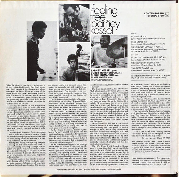 Release: Feeling Free-Vinyl-US-1969-S7618-2398861