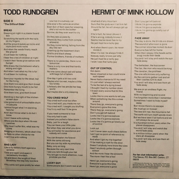 Hermit Of Mink Hollow