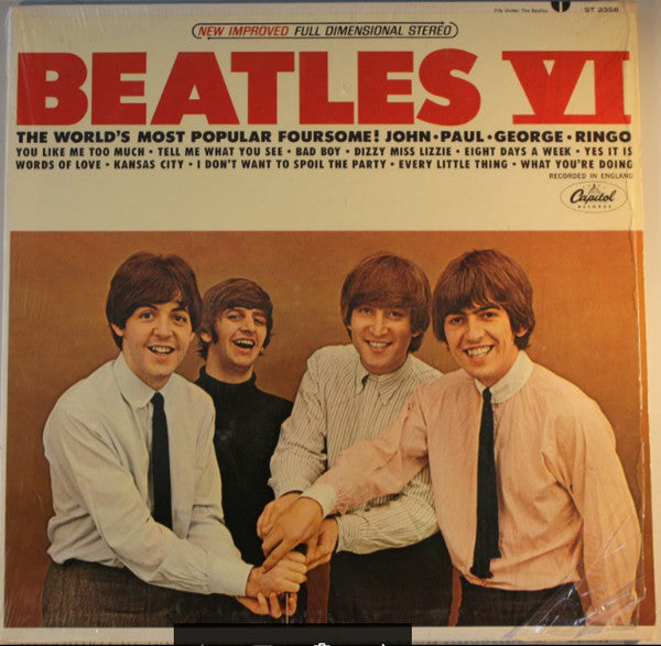 Release: Beatles VI-Vinyl-US-1965-ST 2358, ST-2358-2882482