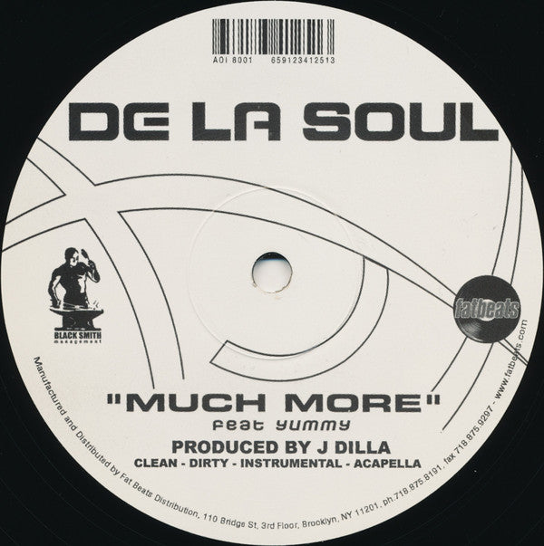 Master Release: Shoomp b/w Much More by De La Soul
