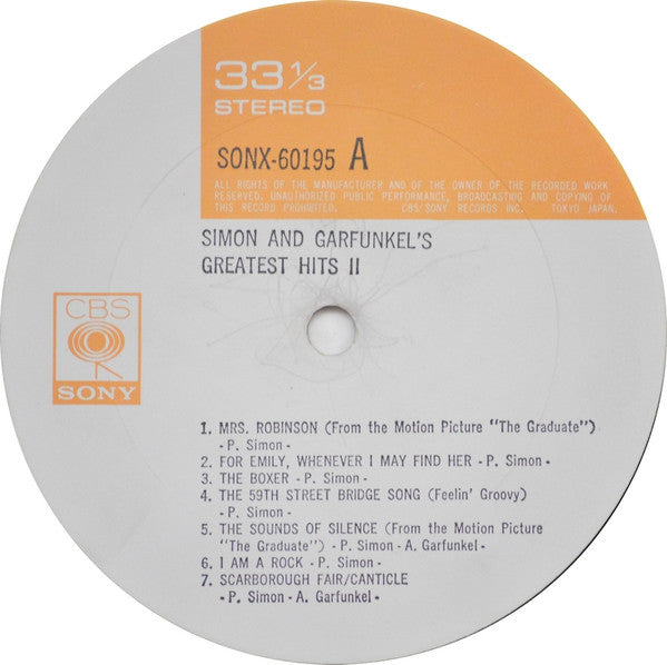 Simon & Garfunkel's Greatest Hits II