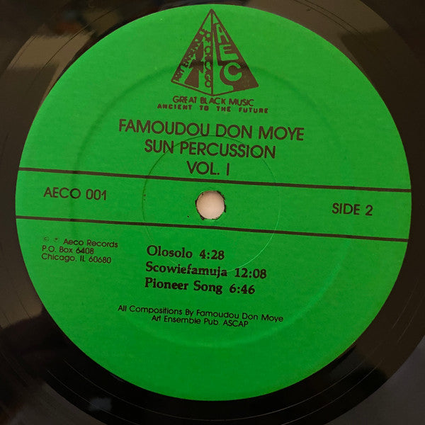 Sun Percussion Volume One