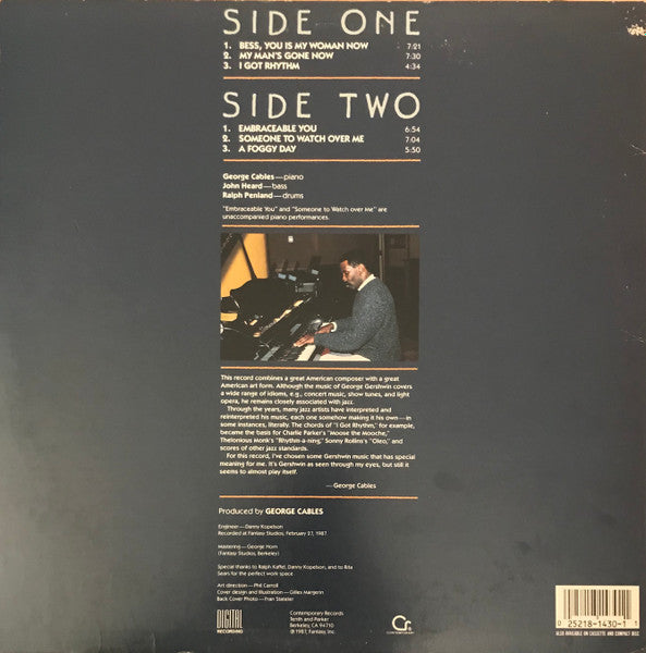 By George: George Cables Plays The Music Of George Gershwin