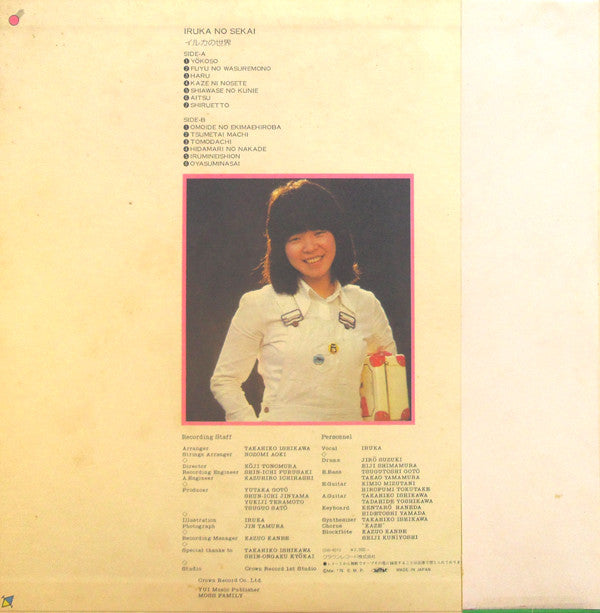 Release: イルカの世界 = Iruka No Sekai-Vinyl-Japan-1975-GW-4010-8561013